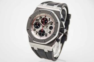 Thumbnail von Audemars Piguet Royal Oak Offshore Chronograph Panda 26710ST Fullset mit AP Service in 2023