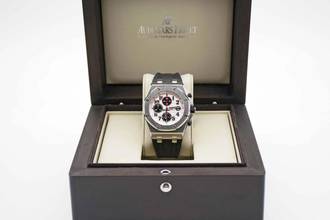 Thumbnail von Audemars Piguet Royal Oak Offshore Chronograph Panda 26710ST Fullset mit AP Service in 2023