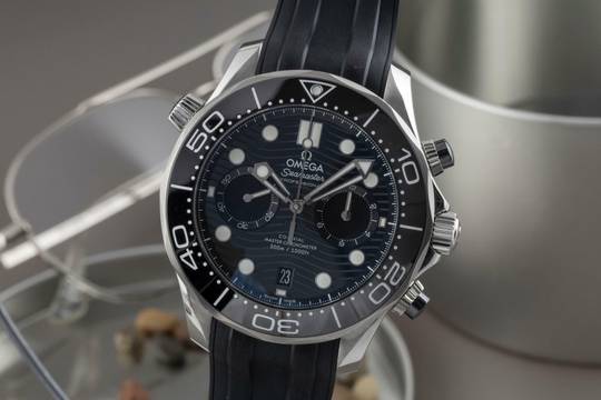  Omega Seamaster Diver 300 M Chronograph Automatik 210.32.44.51.01.001 B&P  