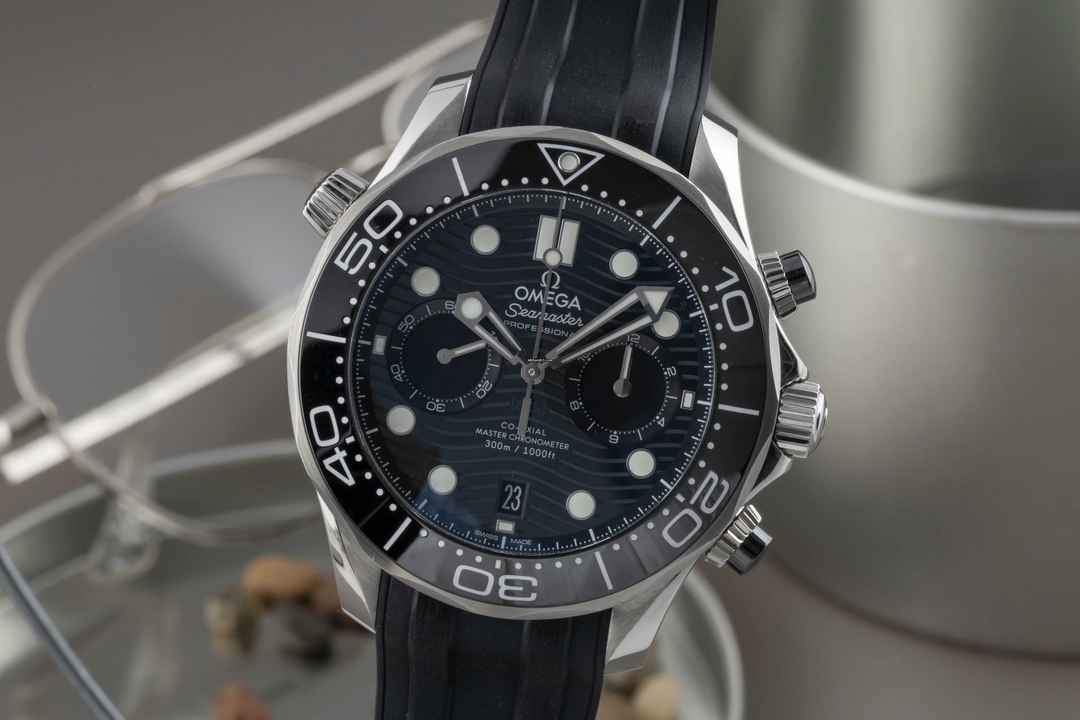  Omega Seamaster Diver 300 M Chronograph Automatik 210.32.44.51.01.001 B&P  