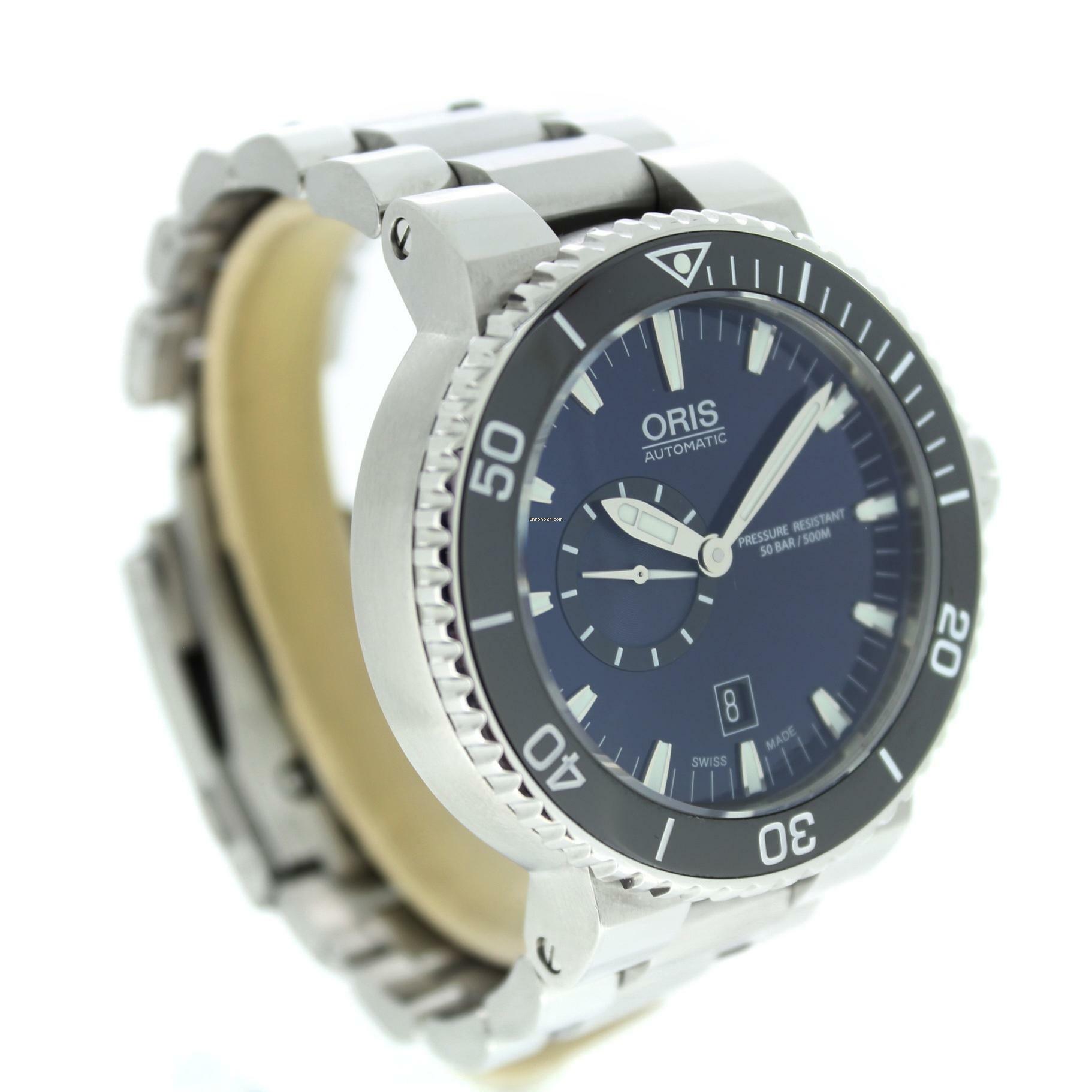 Thumbnail von Oris Aquis Small Second Date Full Set