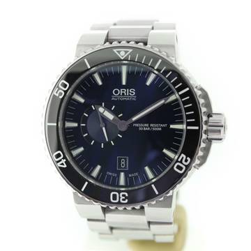  Oris Aquis Small Second Date Full Set 