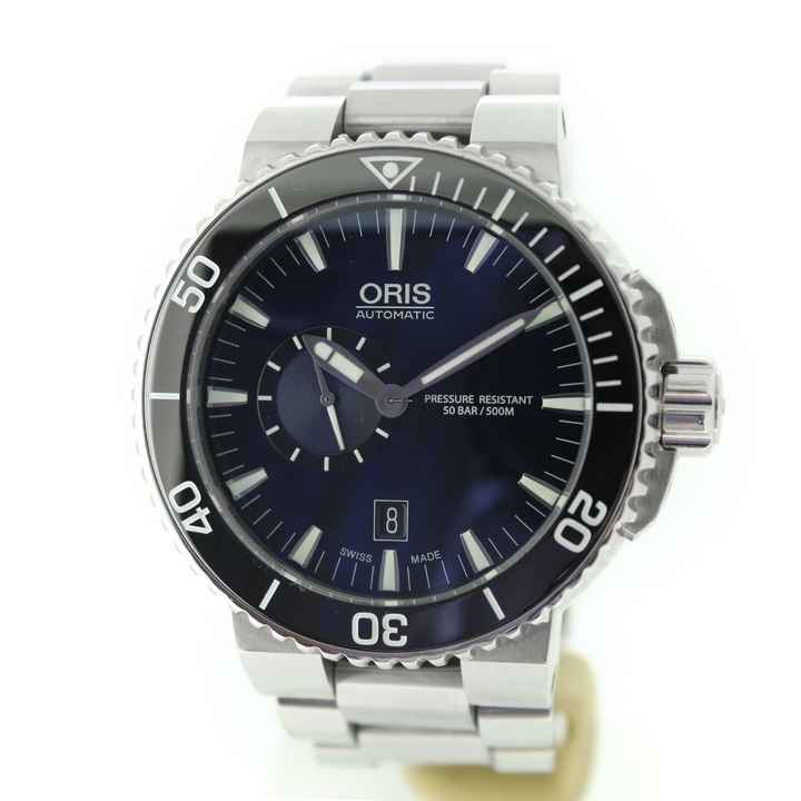  Oris Aquis Small Second Date Full Set 