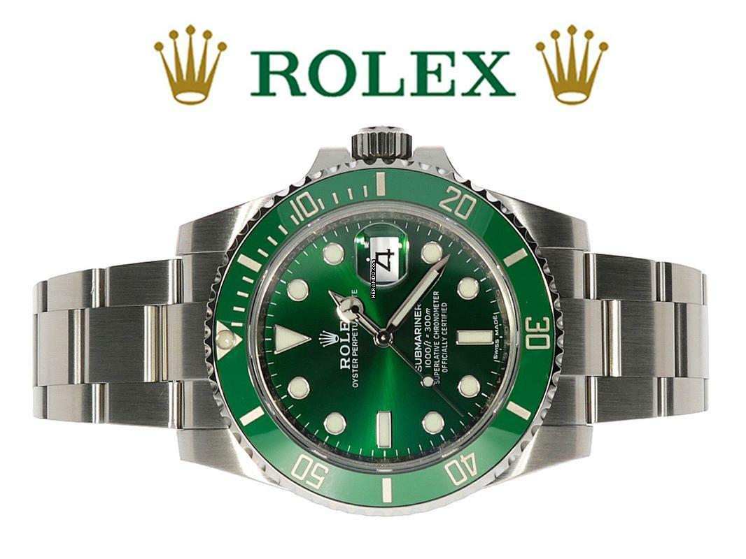  Rolex Submariner Date Sehr schöne Hulk aus 2017 