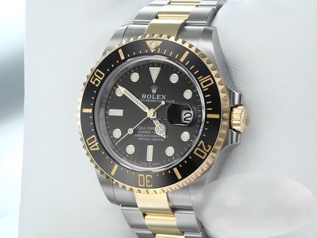Thumbnail von Rolex Sea-Dweller 126603 2021 Edelstahl Gelbgold 750 Automatik Stahl Gold Stainless Steel 18kt Yellow Gold Oyster-band Chronometer Black Dial