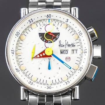  Alain Silberstein Krono Bauhaus Original Box und Papiere 