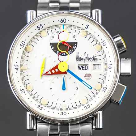  Alain Silberstein Krono Bauhaus Original Box und Papiere 