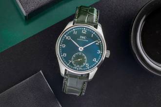 Thumbnail von IWC Portugieser Automatik Stahl Automatik Herrenuhr Ref. IW358305 B&P 2023