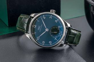 Thumbnail von IWC Portugieser Automatik Stahl Automatik Herrenuhr Ref. IW358305 B&P 2023