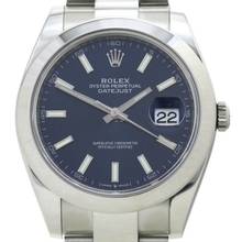 Thumbnail von Rolex Datejust 41 blue dial