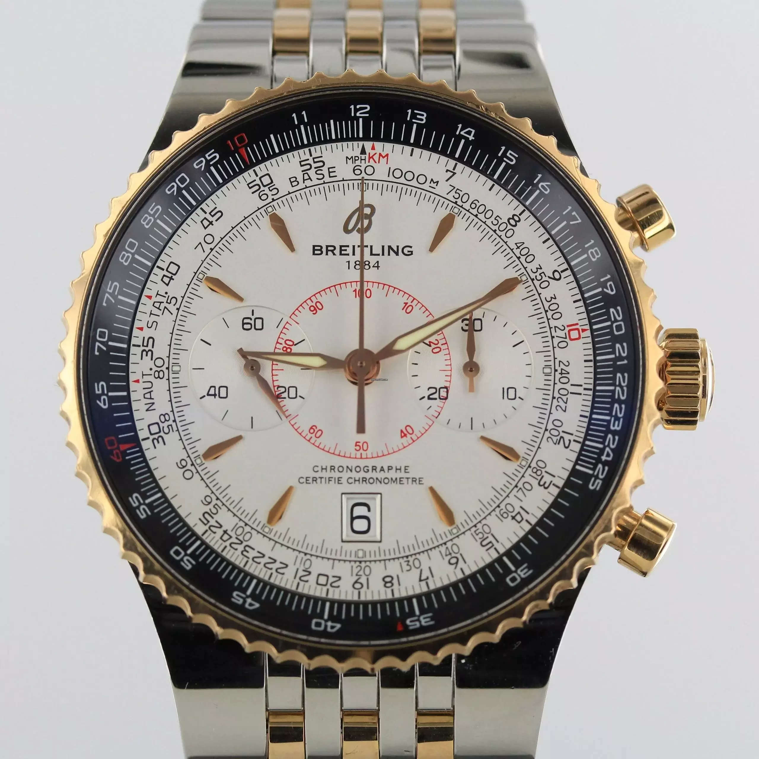  Breitling Montbrillant Légende REF.C23340//STEEL/GOLD//#737 