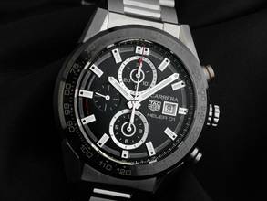 Thumbnail von TAG Heuer Carrera Calibre HEUER 01 Ref.CAR201Z.WBV3263 2021 Full Set wie Neu Vintage