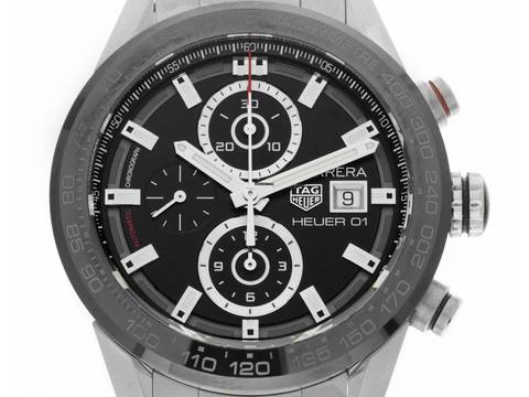  TAG Heuer Carrera Calibre HEUER 01 Ref.CAR201Z.WBV3263 2021 Full Set wie Neu Vintage  