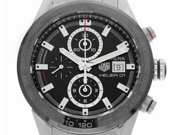  TAG Heuer Carrera Calibre HEUER 01 Ref.CAR201Z.WBV3263 2021 Full Set wie Neu Vintage  