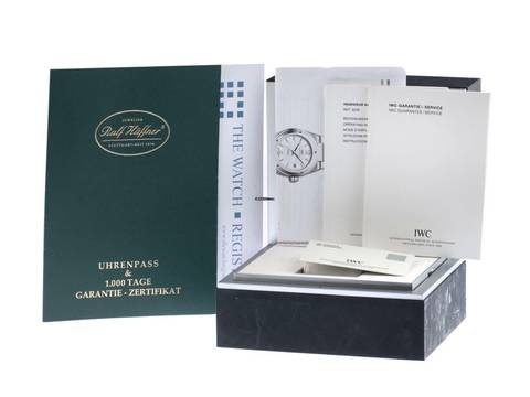  IWC Ingenieur Ref.IW322801 2011 Full Set wie Neu Vintage  