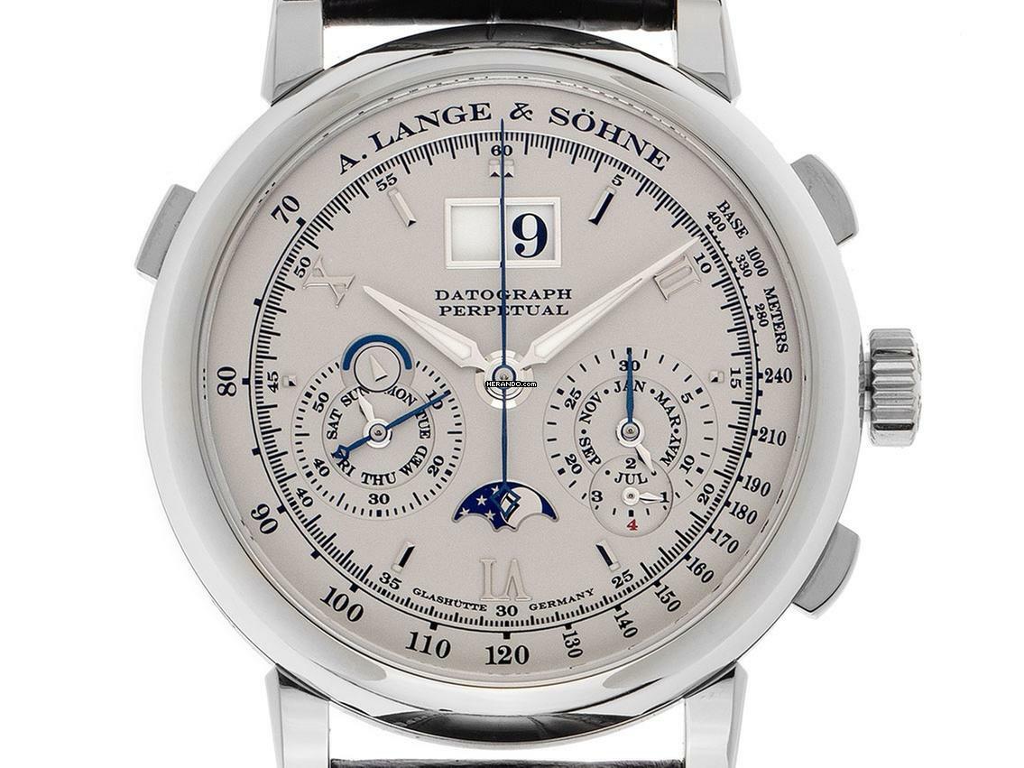  A. Lange & Söhne Datograph Perpetual Ref.410.025 E Full Set Ungetragen  
