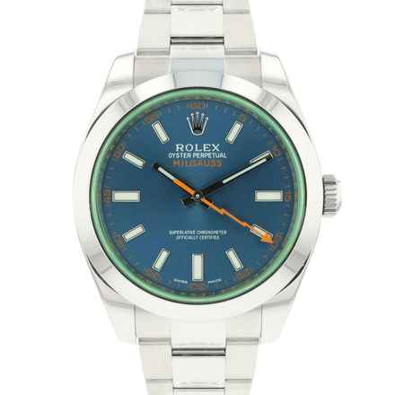  Rolex Milgauss Blue Dial 116400GV  