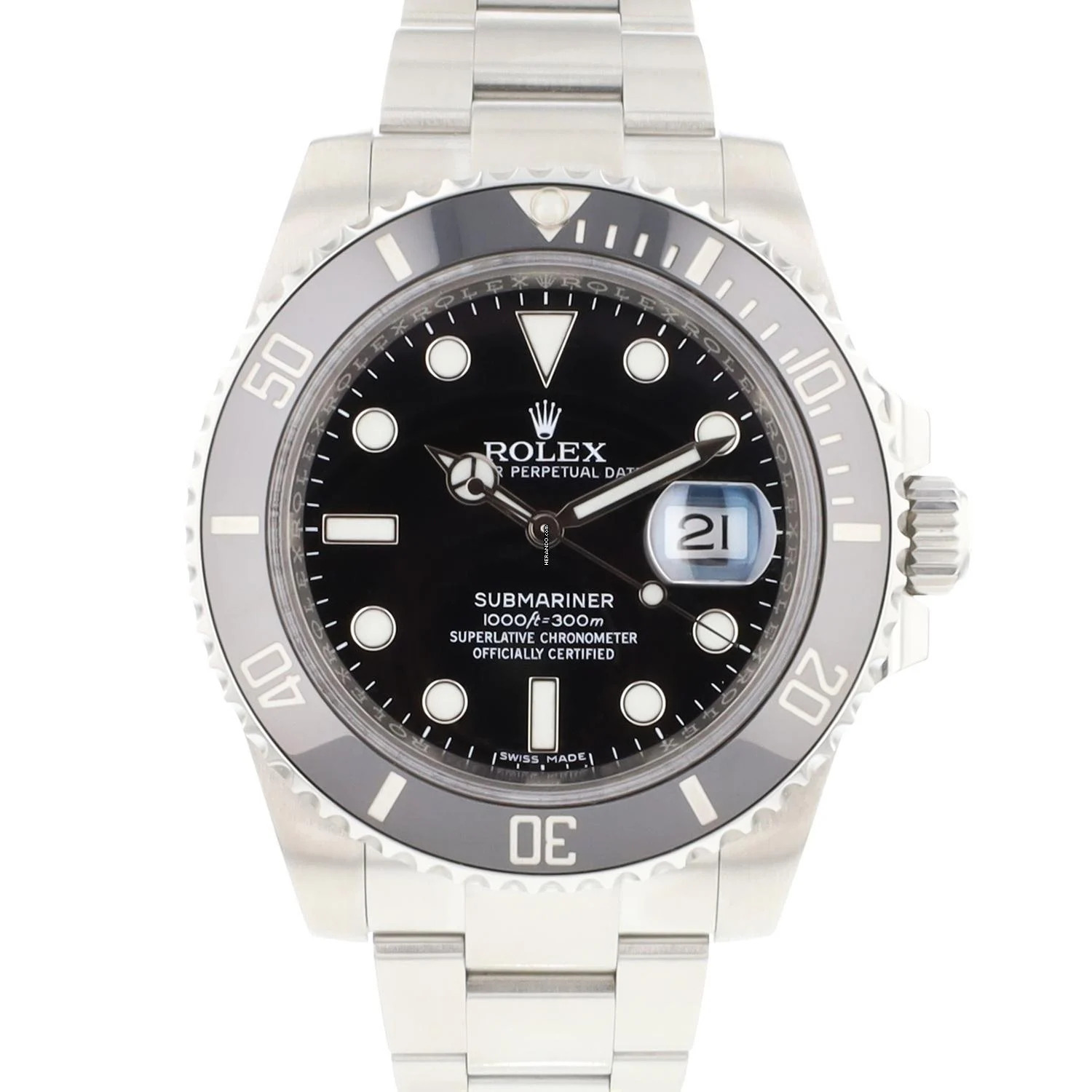  Rolex Submariner Date Black Ceramic 116610LN  