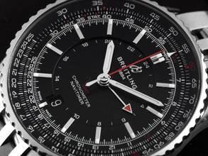 Thumbnail von Breitling Navitimer GMT Ref.A32310251B1A1 2025 Full Set Ungetragen