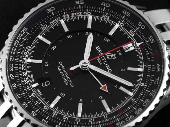  Breitling Navitimer GMT Ref.A32310251B1A1 2025 Full Set Ungetragen 