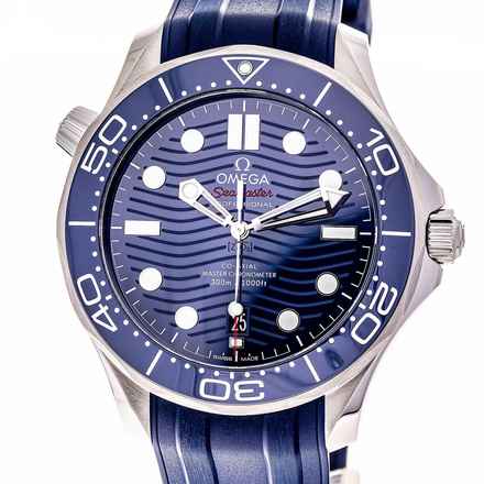  Omega Seamaster Diver 300 M 42 Blue – 210.32.42.20.03.001 – NEW & Unworn – 08/2024 Full Set 