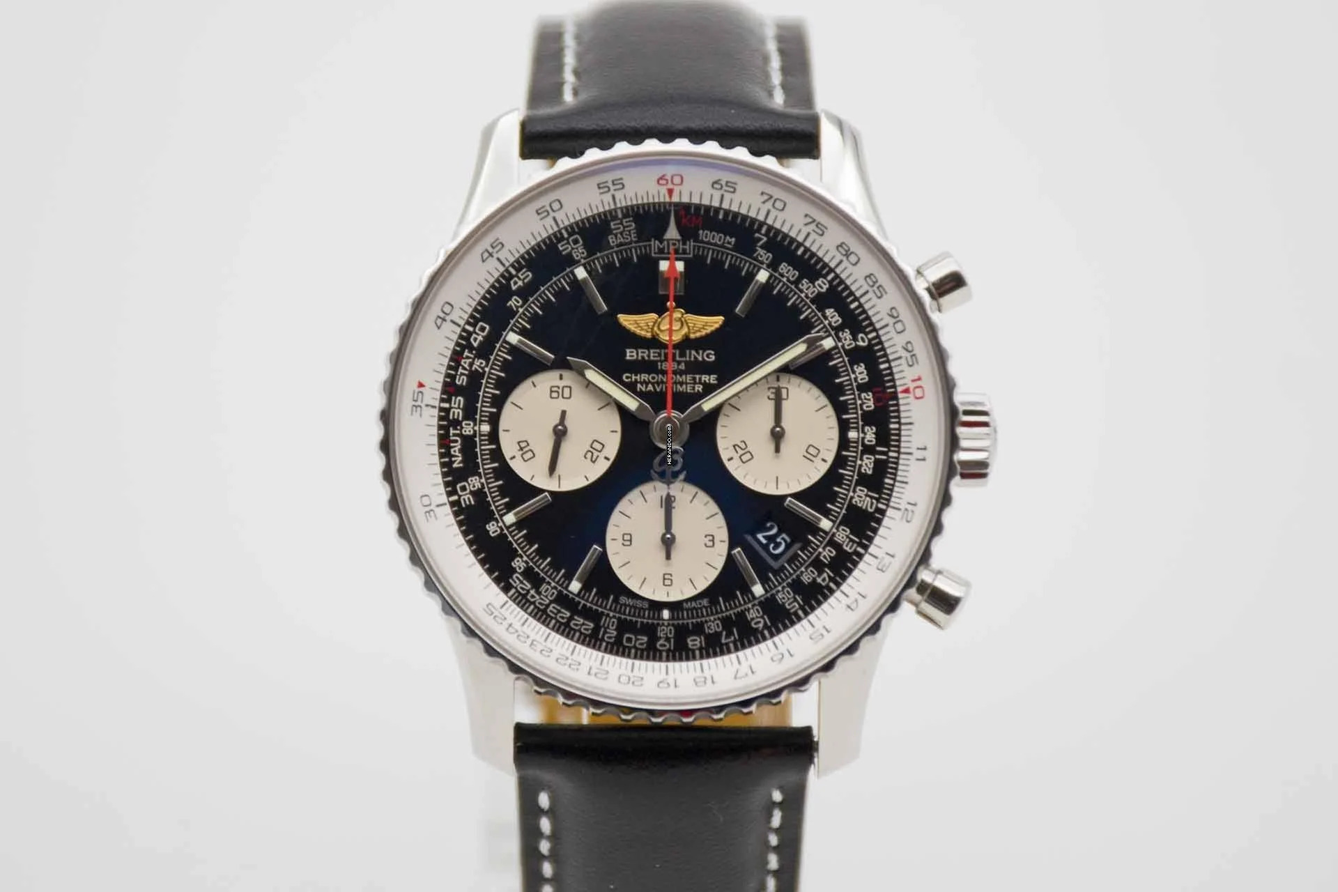  Breitling Navitimer 01 perfektes Fullset mit neuer Revision  