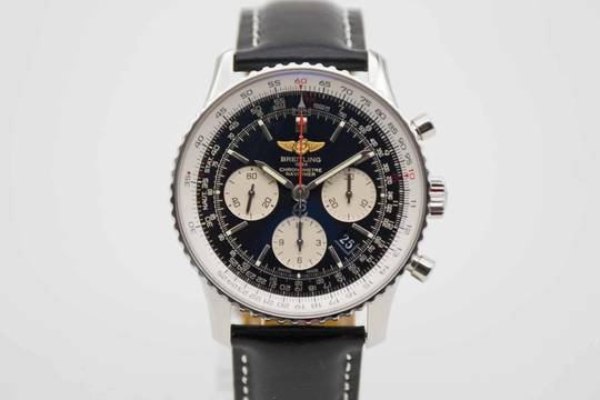 Breitling Navitimer 01 perfektes Fullset mit neuer Revision  