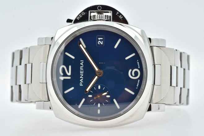 Panerai Luminor Due 38mm Blue Dial PAM 1123 PAM01123  