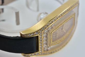 Thumbnail von Chopard Happy Sport 18k Yellow Gold Happy Diamonds 239pc of diamonds 209029-0001 20/9125