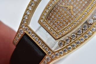 Thumbnail von Chopard Happy Sport 18k Yellow Gold Happy Diamonds 239pc of diamonds 209029-0001 20/9125