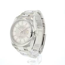 Thumbnail von Rolex Datejust 36 Smooth Oyster Silver Tuxedo Dial Roulette Date