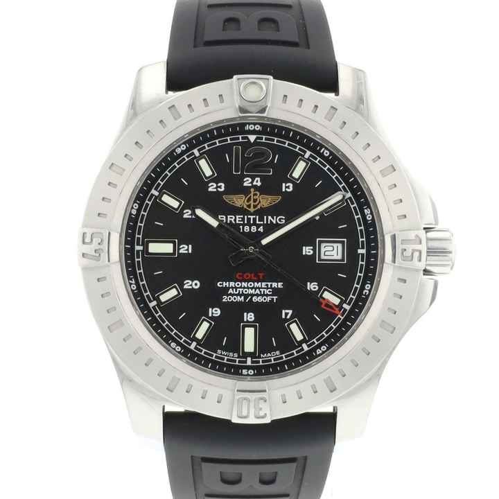  Breitling Colt Automatic 44 Automatic Black Dial  