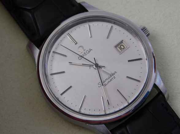  Omega Seamaster Quartz Herrenuhr Stahl 35,5 mm Cal 1342 Rarität im Top Zustand v 1977  