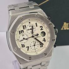 Thumbnail von Audemars Piguet Royal Oak Offshore Chronograph Safari Full Steel 42mm Automático Completo