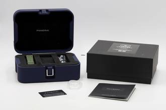 Thumbnail von Panerai Luminor Marina Automatic Verde Smeraldo Stahl Automatik Ref. PAM01356 B&P 2023