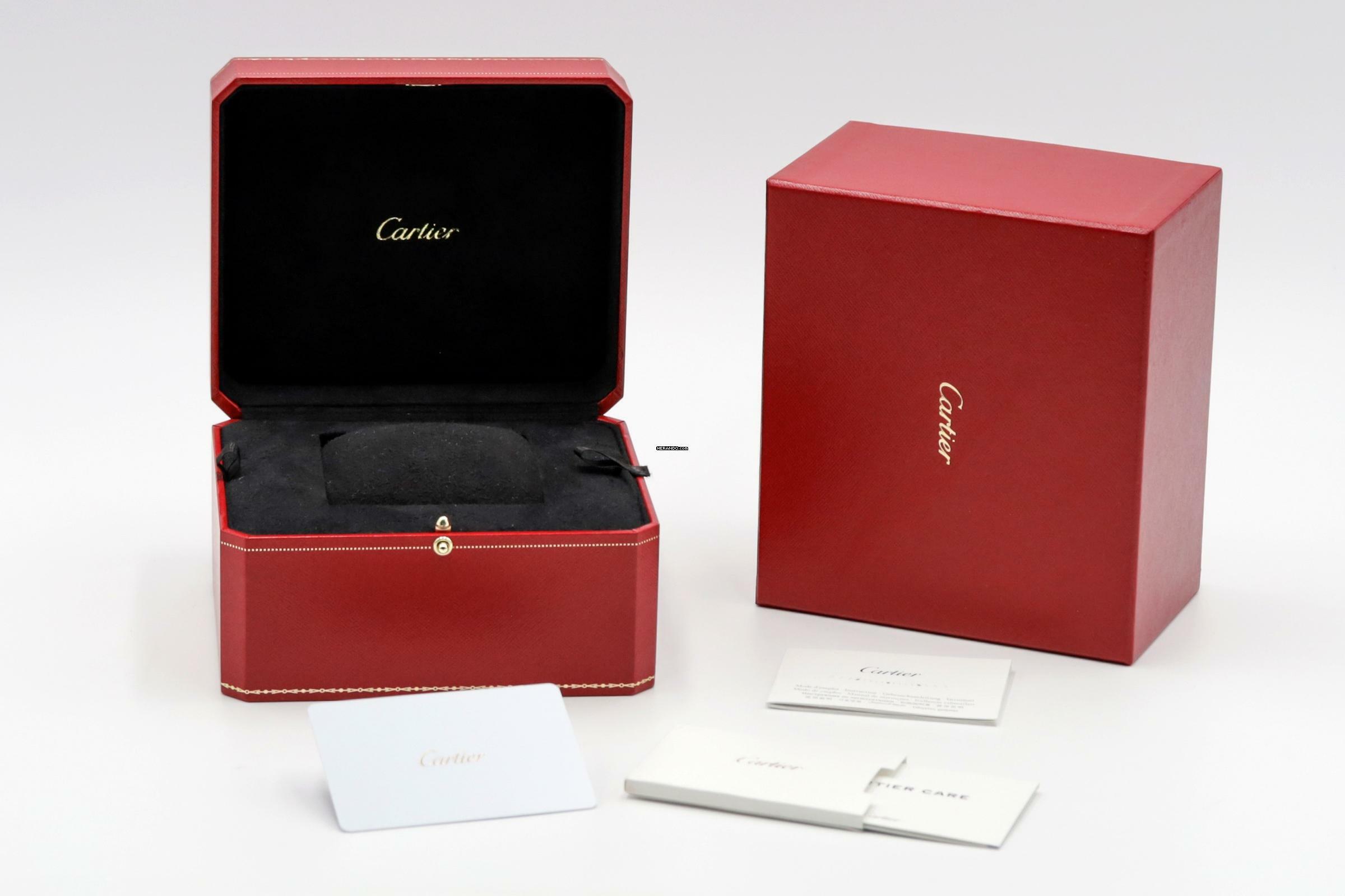 Thumbnail von Cartier Santos de Cartier Stahl Automatik Herrenuhr Ref. WSSA00065