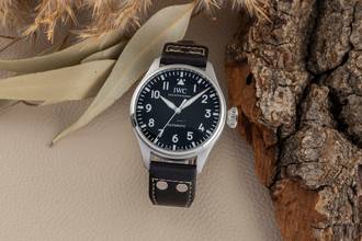 Thumbnail von IWC Große Fliegeruhr Big Pilot's Watch 43 Automatik Stahl Herrenuhr Ref IW329301 B&P