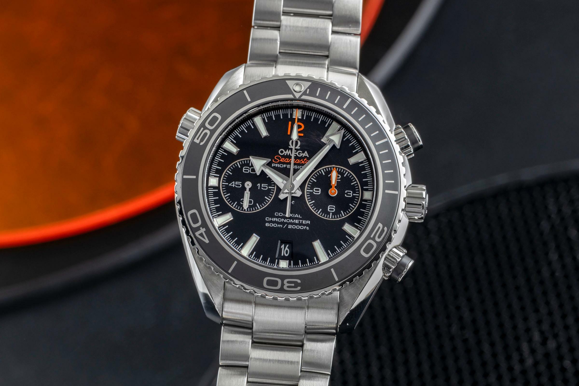  Omega Seamaster Planet Ocean Chronograph Ref. 232.30.46.51.01.003 B&P  