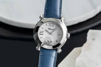 Thumbnail von Chopard Happy Sport Edelstahl Diamonds Damenuhr Ref. 8475