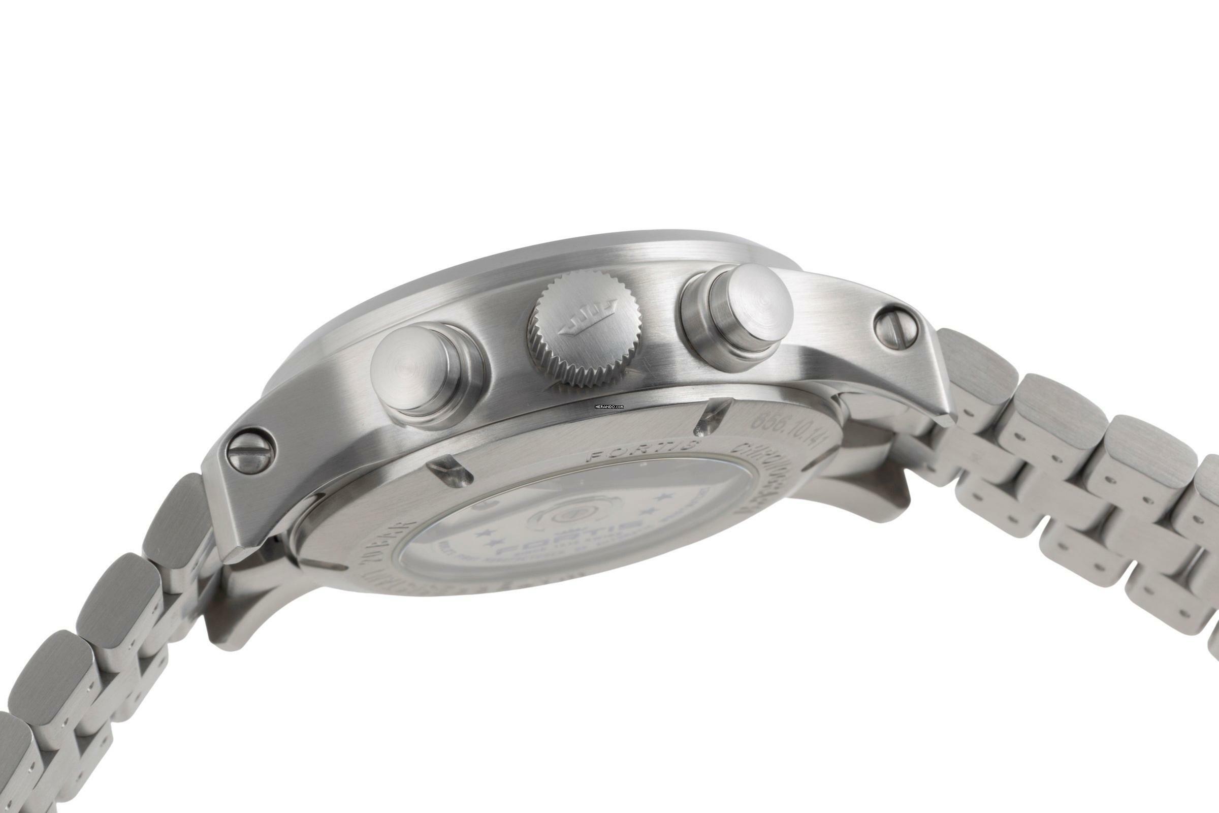 Thumbnail von Fortis Aeromaster Chronograph Stahl Automatik Ref. 656.10.141 Box & Papiere