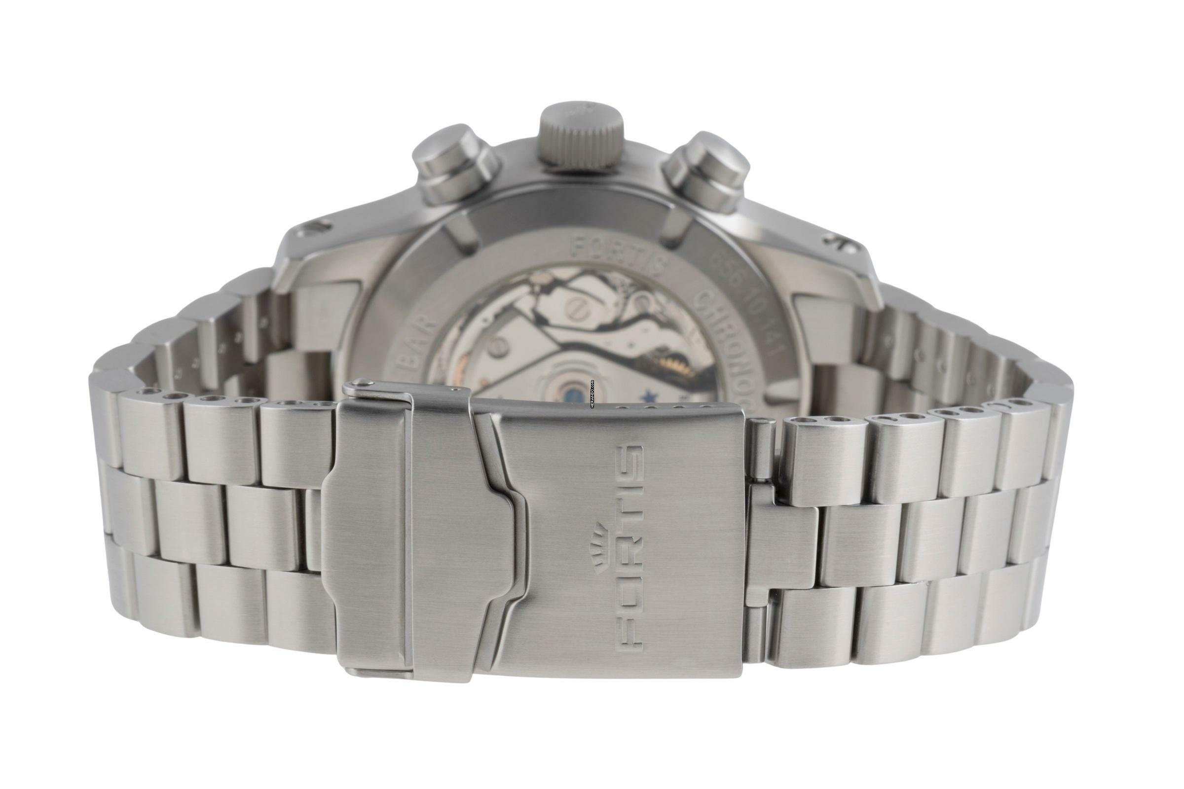 Thumbnail von Fortis Aeromaster Chronograph Stahl Automatik Ref. 656.10.141 Box & Papiere