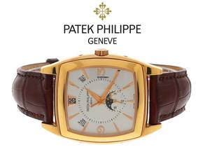 Thumbnail von Patek Philippe Gondolo Calendario Sehr schönes Full Set