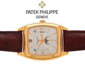 Thumbnail von Patek Philippe Gondolo Calendario Sehr schönes Full Set