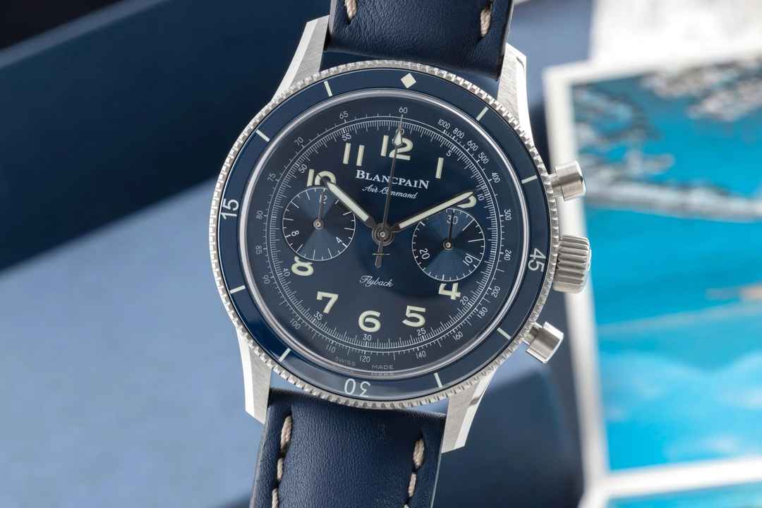  Blancpain Air Command Flyback Chronograph Titan Ref. AC02-12B40-63B B&P 2022  