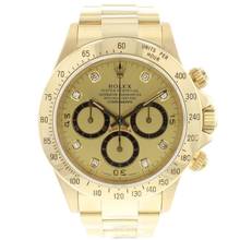 Thumbnail von Rolex Daytona Zenith Yellow Gold Champagne Diamond Dial