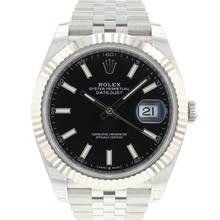 Thumbnail von Rolex Datejust 41 Jubilee Fluted Black Dial NEW 2025 In Stickers