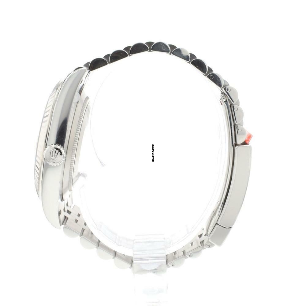  Rolex Datejust 41 Jubilee Fluted Black Dial NEW 2025 In Stickers  