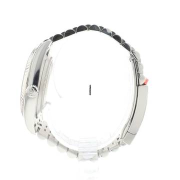  Rolex Datejust 41 Jubilee Fluted Black Dial NEW 2025 In Stickers  