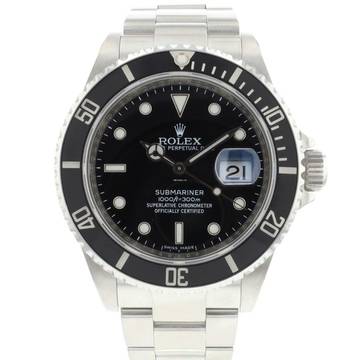  Rolex Submariner Date Steel Rehaut  
