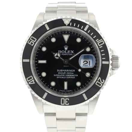  Rolex Submariner Date Steel Rehaut  
